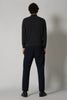 Maglia a Lupetto in Puro Cashmere Almost Black