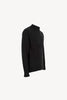 Maglia a Lupetto in Puro Cashmere Almost Black