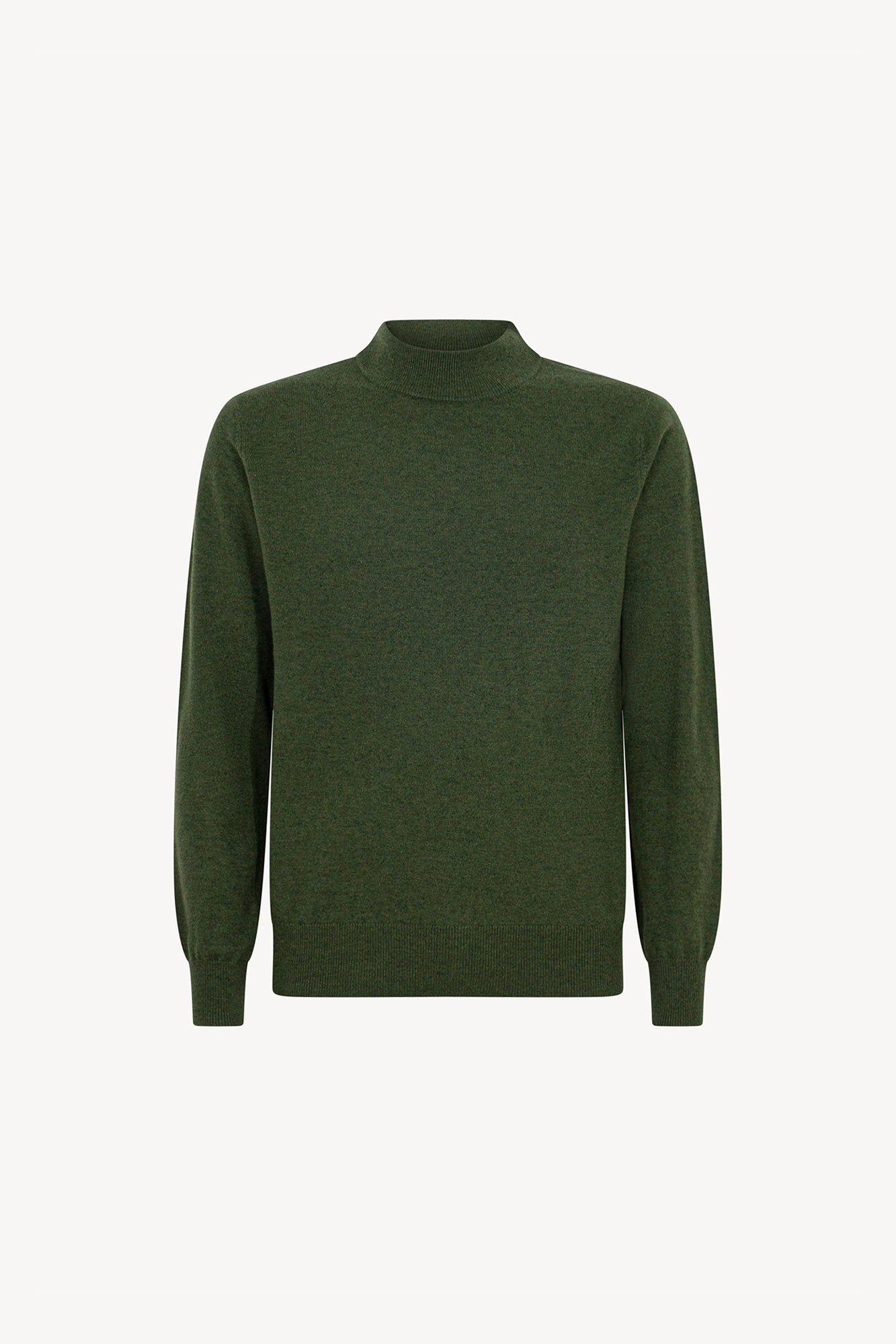 Maglia a Lupetto in Puro Cashmere Loden