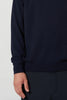 Maglia a Lupetto in Puro Cashmere Navy