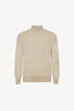 Maglia a Lupetto in Puro Cashmere Avena