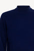 Maglia a Lupetto in Puro Cashmere Ink Blue