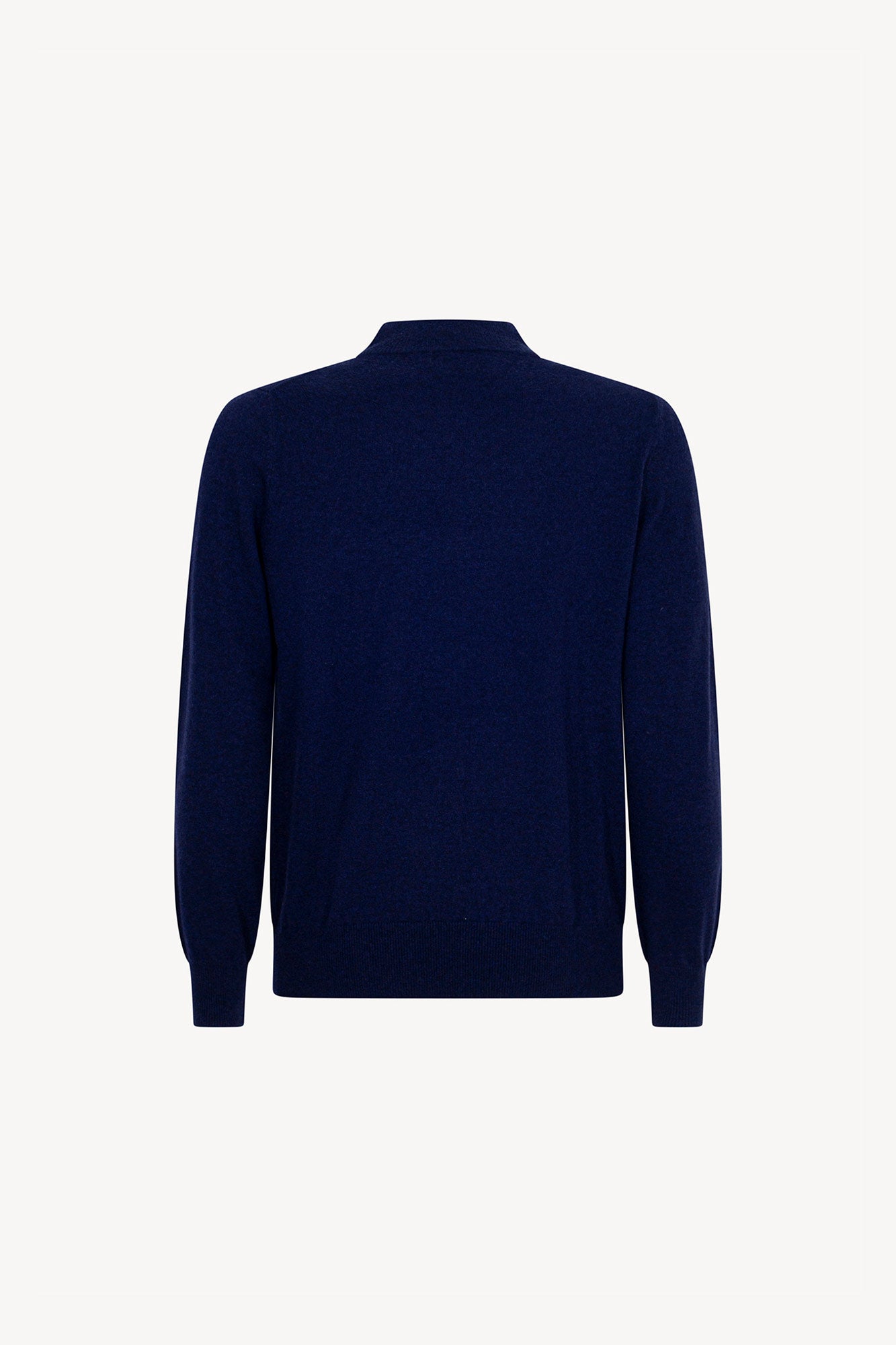 Maglia a Lupetto in Puro Cashmere Ink Blue