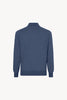 Polo in Puro Cashmere Denim Scuro