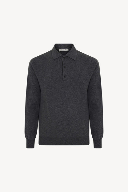 Polo in Puro Cashmere Flanella