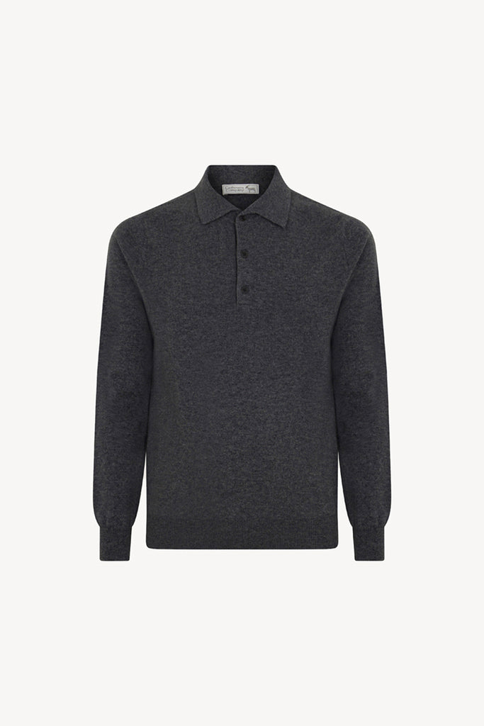 Polo in Puro Cashmere Flanella