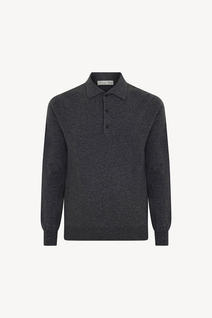 Polo in Puro Cashmere Flanella