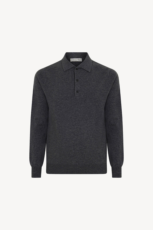 Polo in Puro Cashmere Flanella