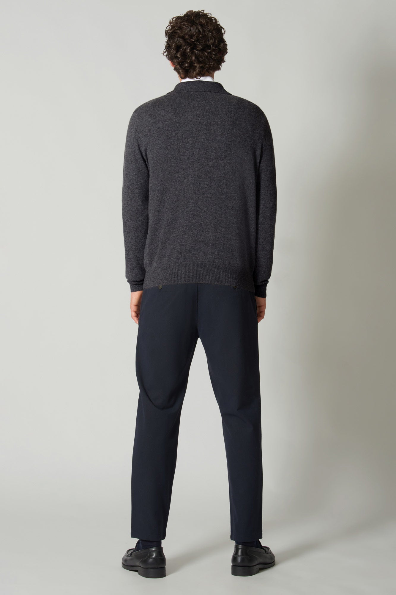 Polo in Puro Cashmere Flanella