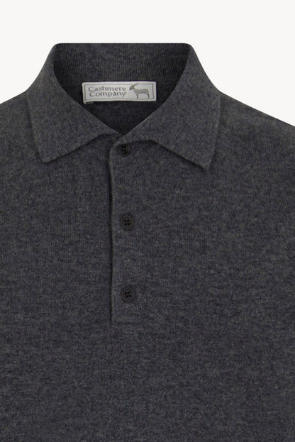 Polo in Puro Cashmere Flanella