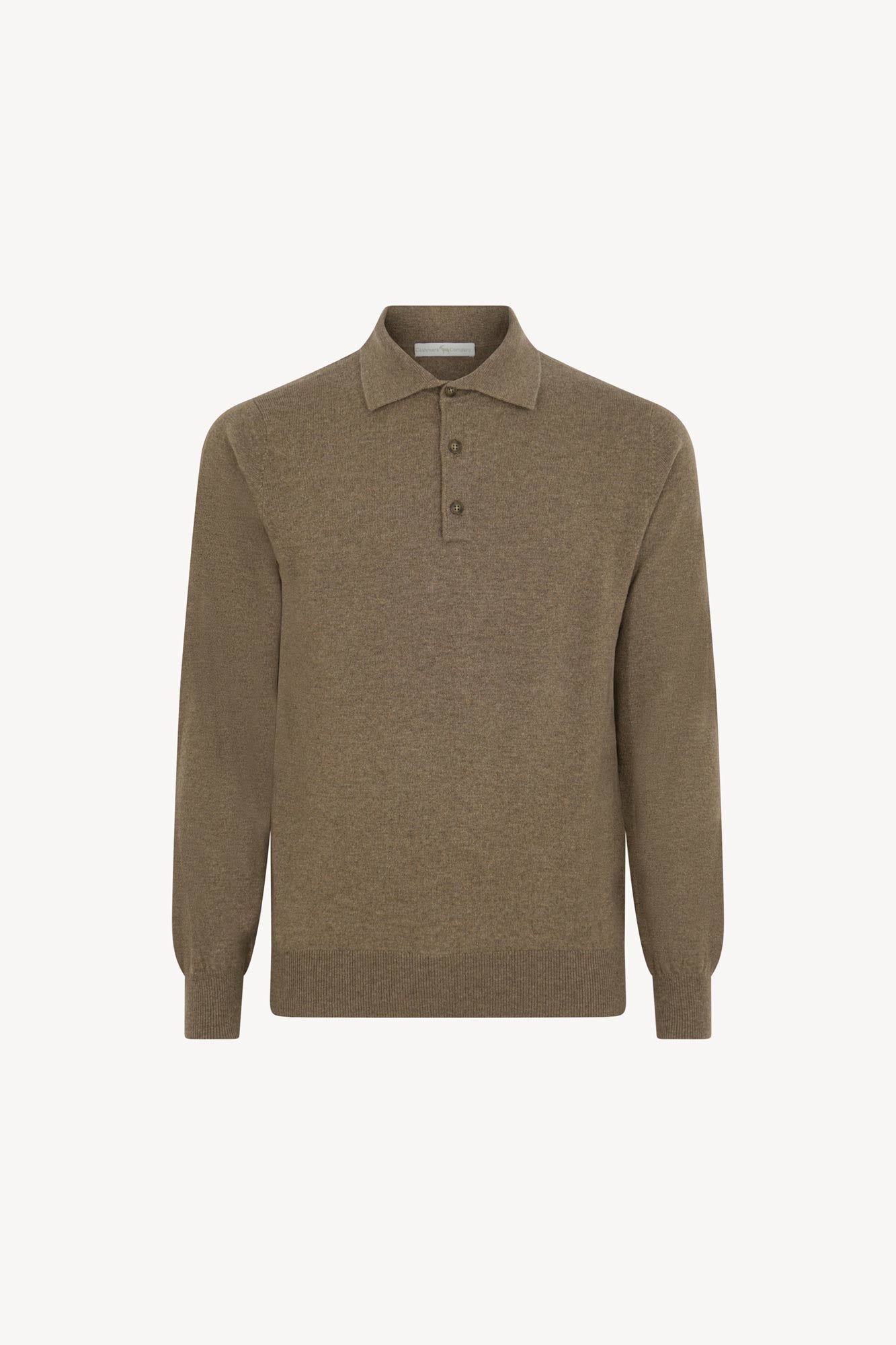 Polo in Puro Cashmere Dune