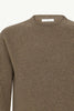Girocollo a Costa Inglese in Puro Cashmere Dune