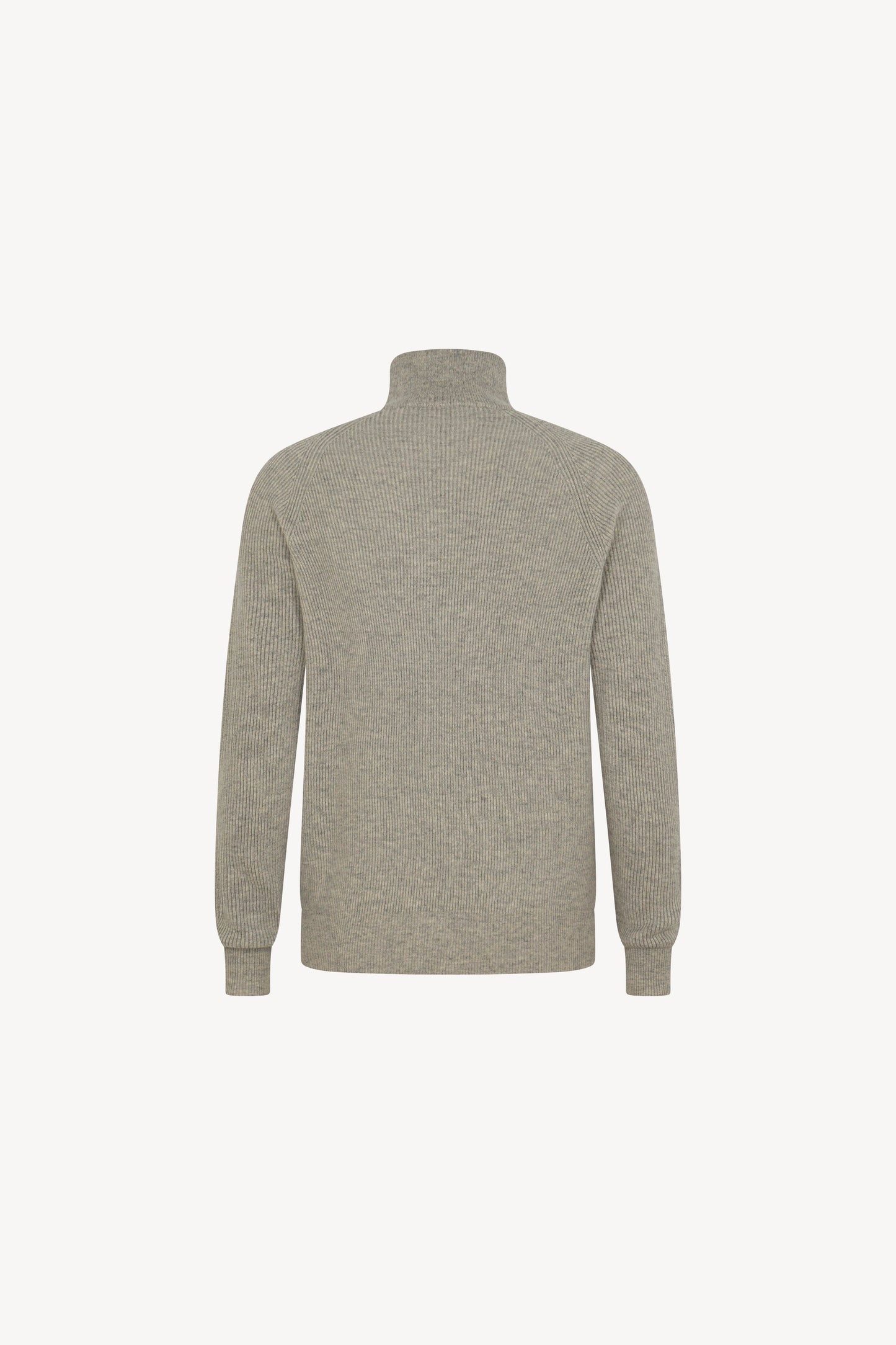 Cardigan Zip Costa Inglese Puro Cashmere