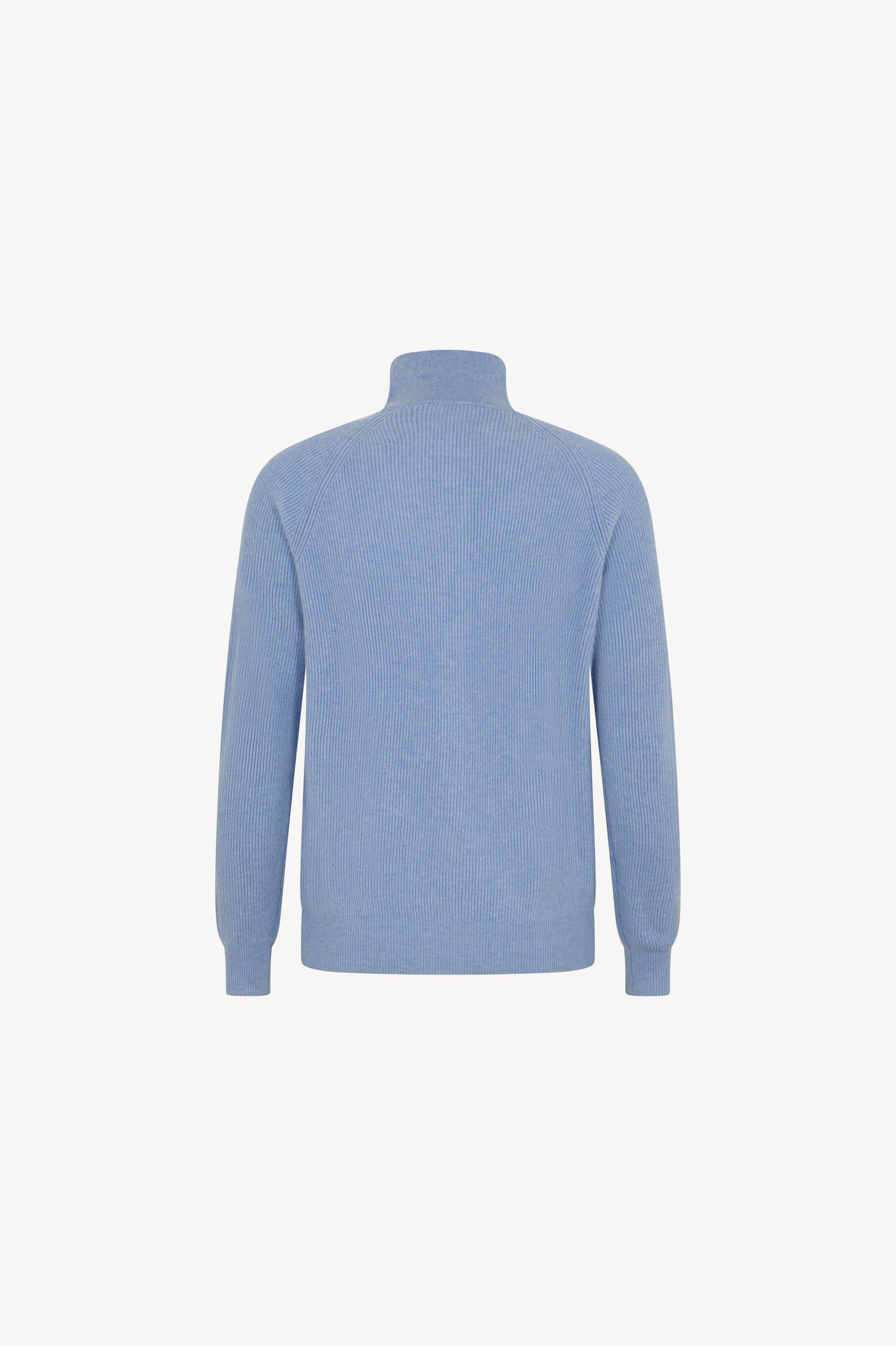 Cardigan Zip Costa Inglese Puro Cashmere