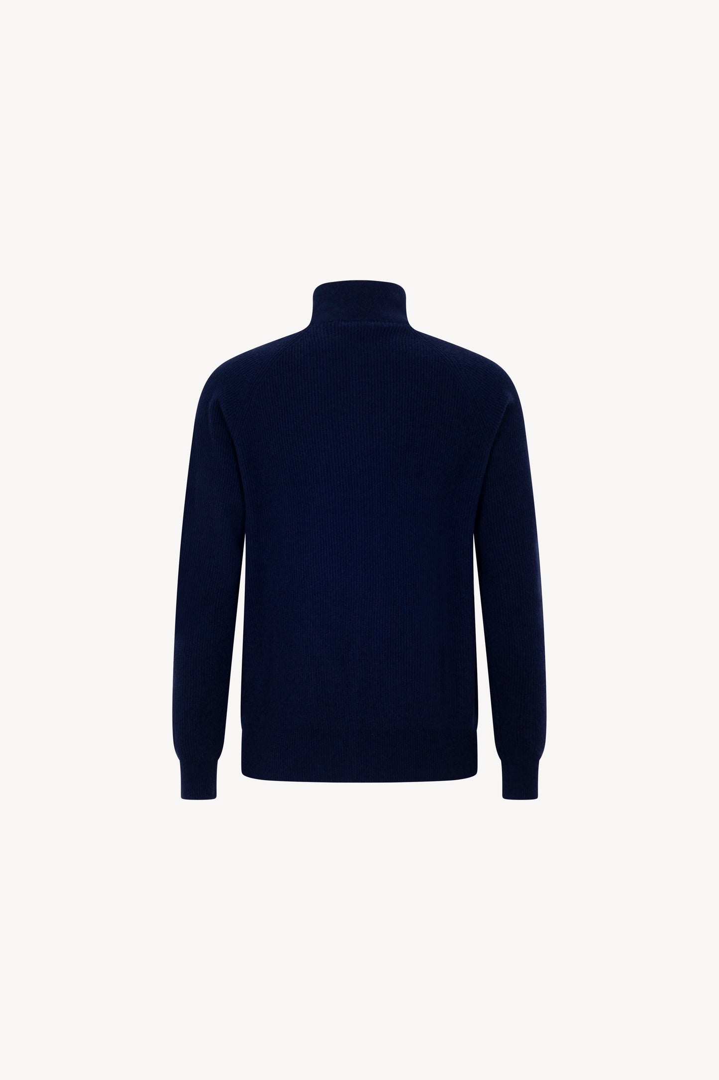 Cardigan Zip Costa Inglese Puro Cashmere