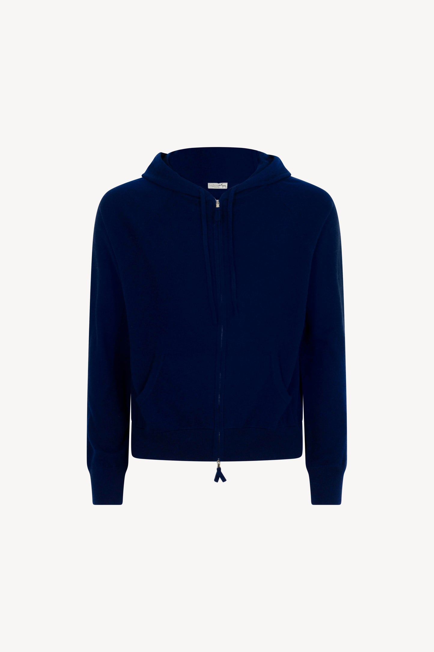 Pure Cashmere Men's Hooded Bomber Jacket