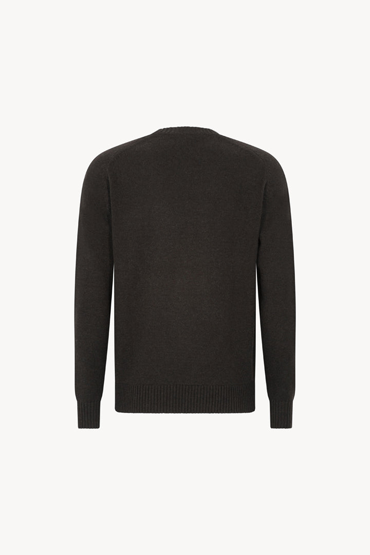 Girocollo 4 Fili in Puro Cashmere Mocha