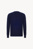 Girocollo 4 Fili in Puro Cashmere Ink Blue