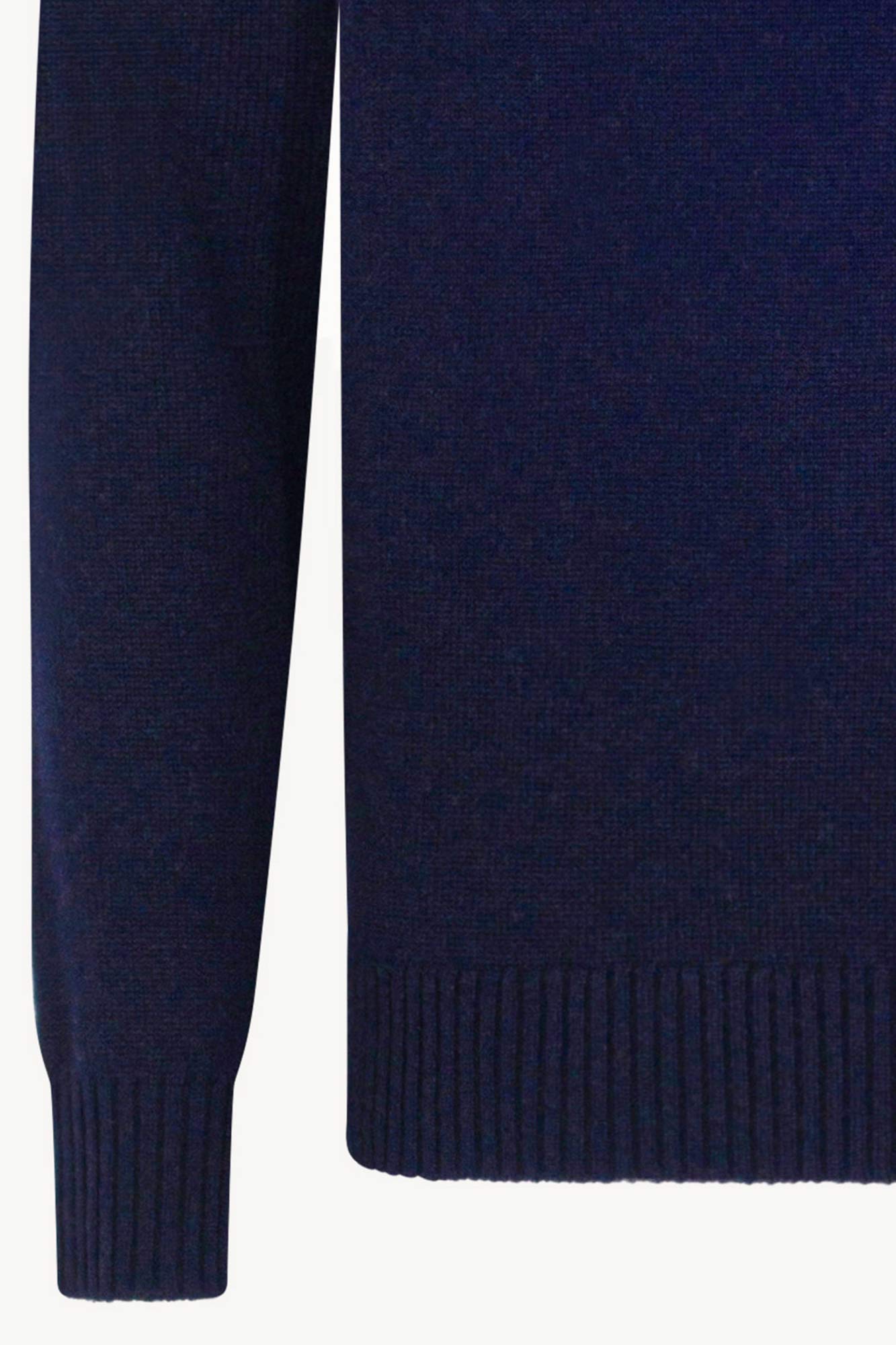 Girocollo 4 Fili in Puro Cashmere Ink Blue