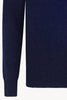 Girocollo 4 Fili in Puro Cashmere Ink Blue