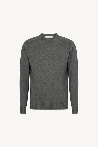 Girocollo 4 Fili in Puro Cashmere Silver