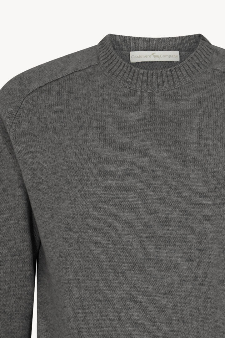 Girocollo 4 Fili in Puro Cashmere Silver