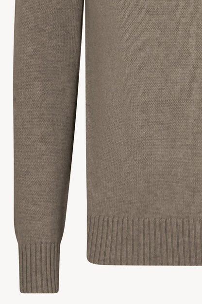 Girocollo 4 Fili in Puro Cashmere Dune