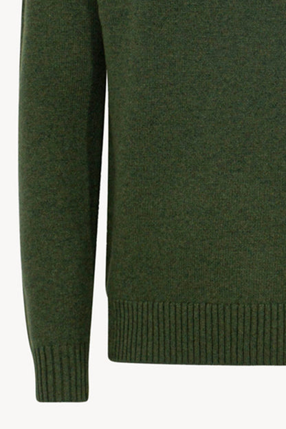 Dolcevita 4 Fili in Puro Cashmere Loden