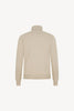 Oat Pure Cashmere 4-Ply Turtleneck Pullover