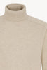 Oat Pure Cashmere 4-Ply Turtleneck Pullover