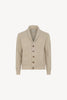 Cardigan Collo Scialle Costa Inglese Puro Cashmere