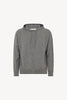 Felpa Uomo con Cappuccio in Puro Cashmere Silver