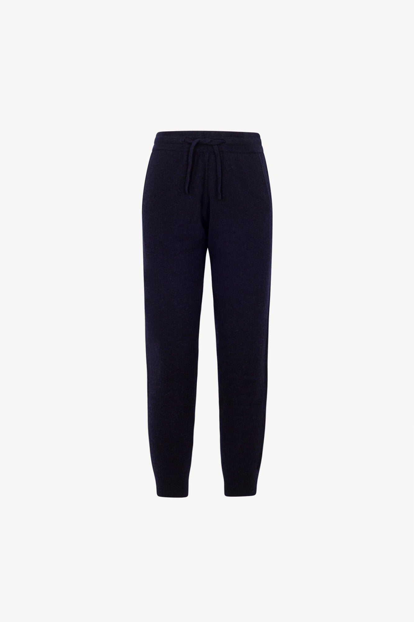 Pantaloni Jogging Unisex in Puro Cashmere Navy