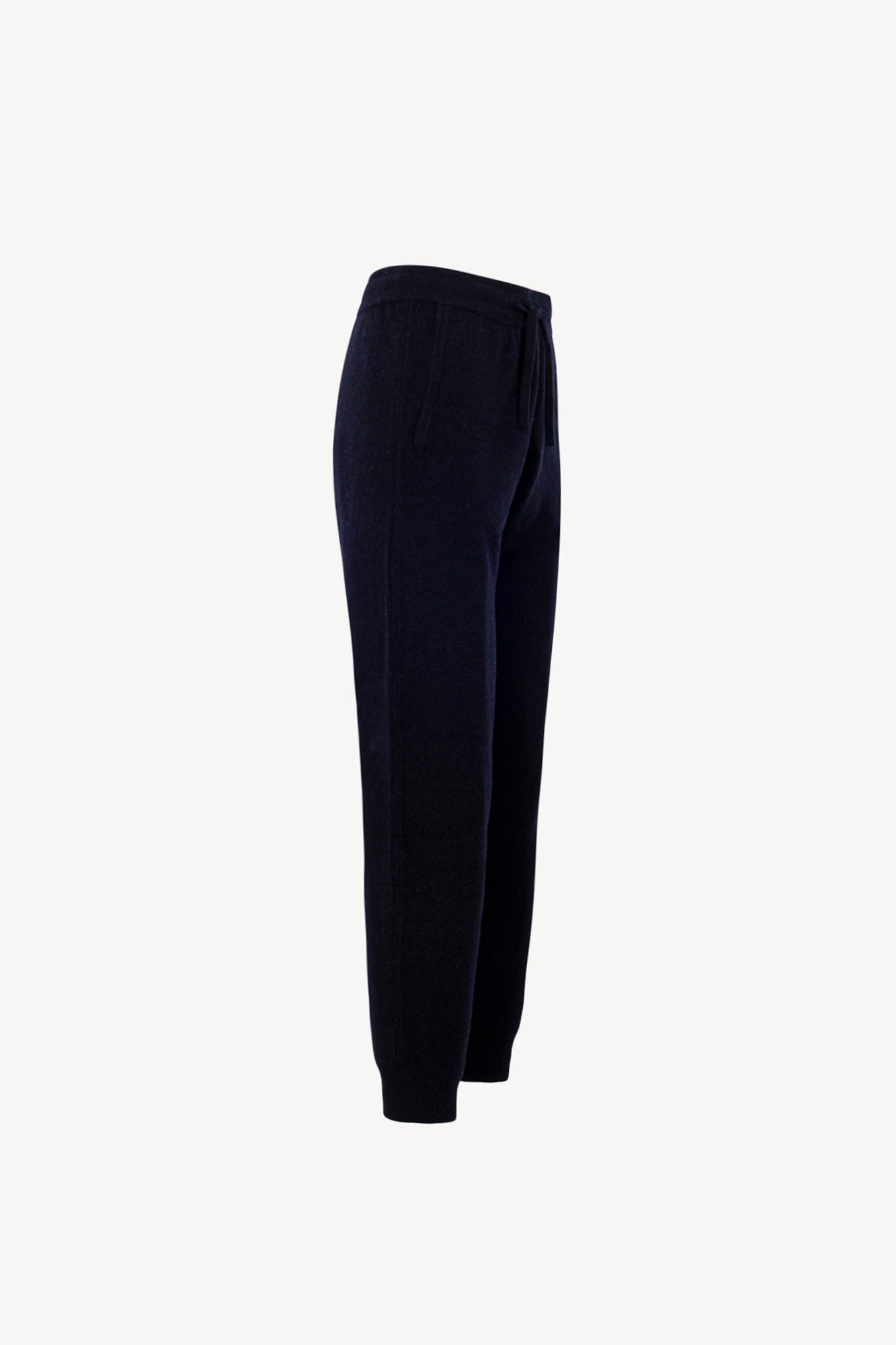 Pantaloni Jogging Unisex in Puro Cashmere Navy