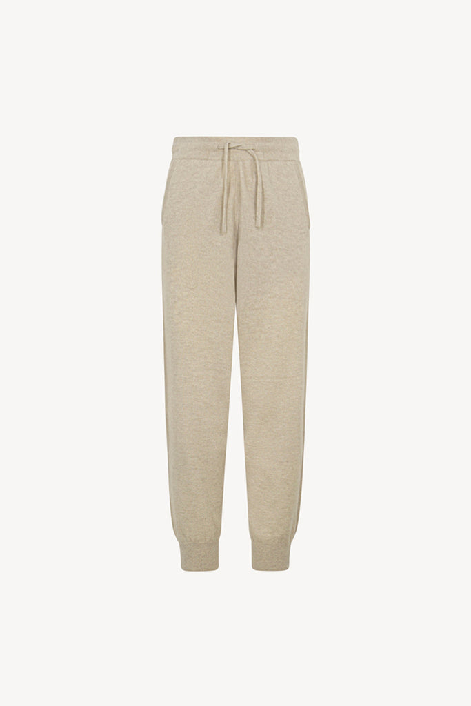 Pantaloni Jogging in Puro Cashmere Avena