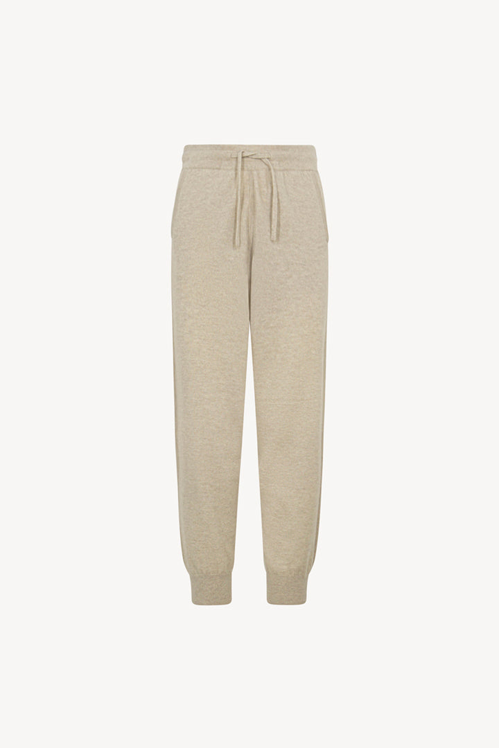 Pantaloni Jogging in Puro Cashmere Avena
