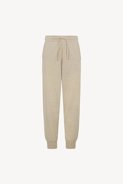 Pantaloni Jogging in Puro Cashmere Avena