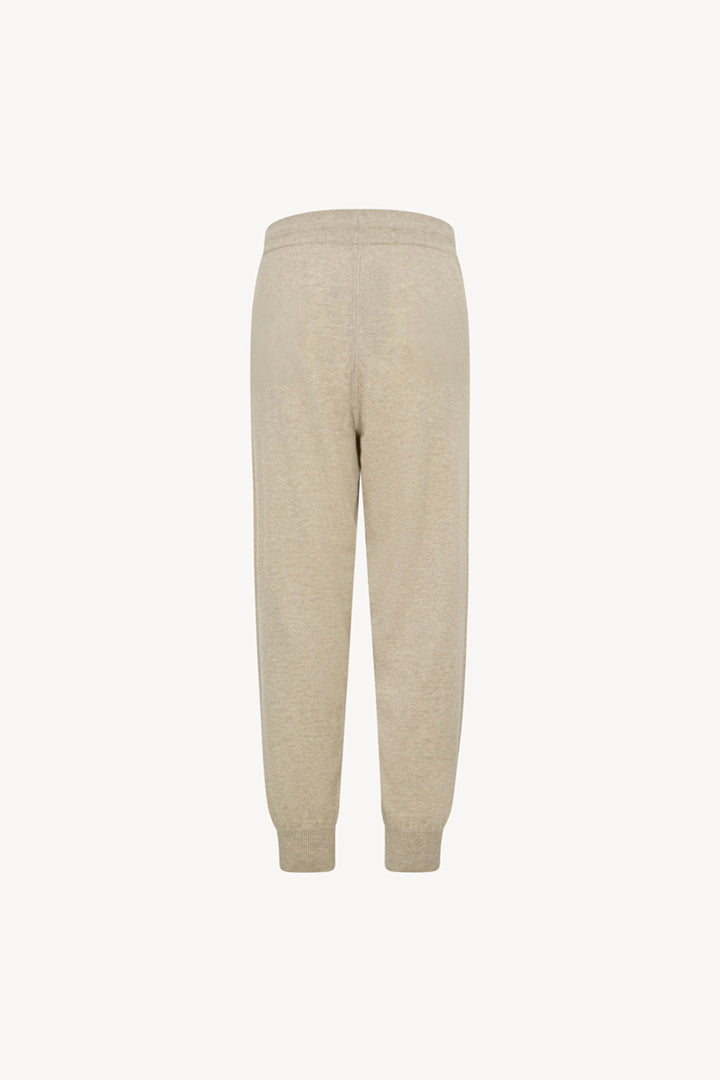 Pantaloni Jogging in Puro Cashmere Avena