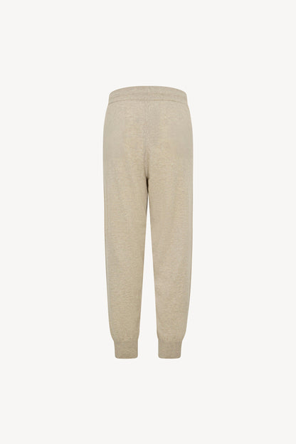 Pantaloni Jogging in Puro Cashmere Avena