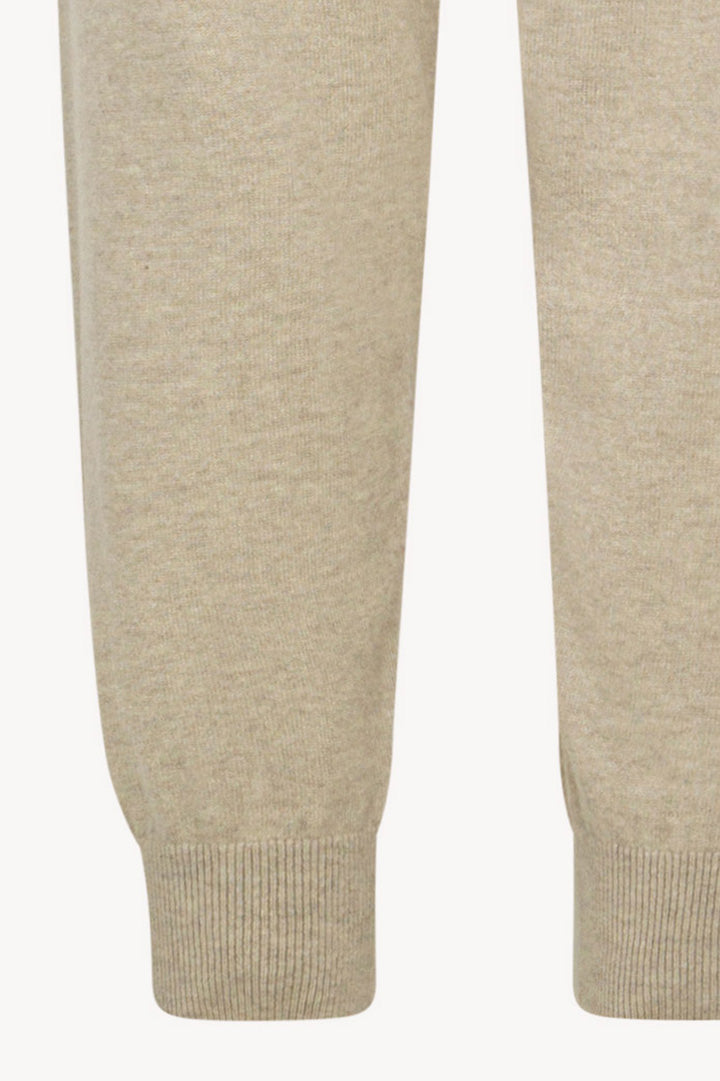 Pantaloni Jogging in Puro Cashmere Avena