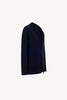 Blazer in Maglia Stoffa in Puro Cashmere Navy