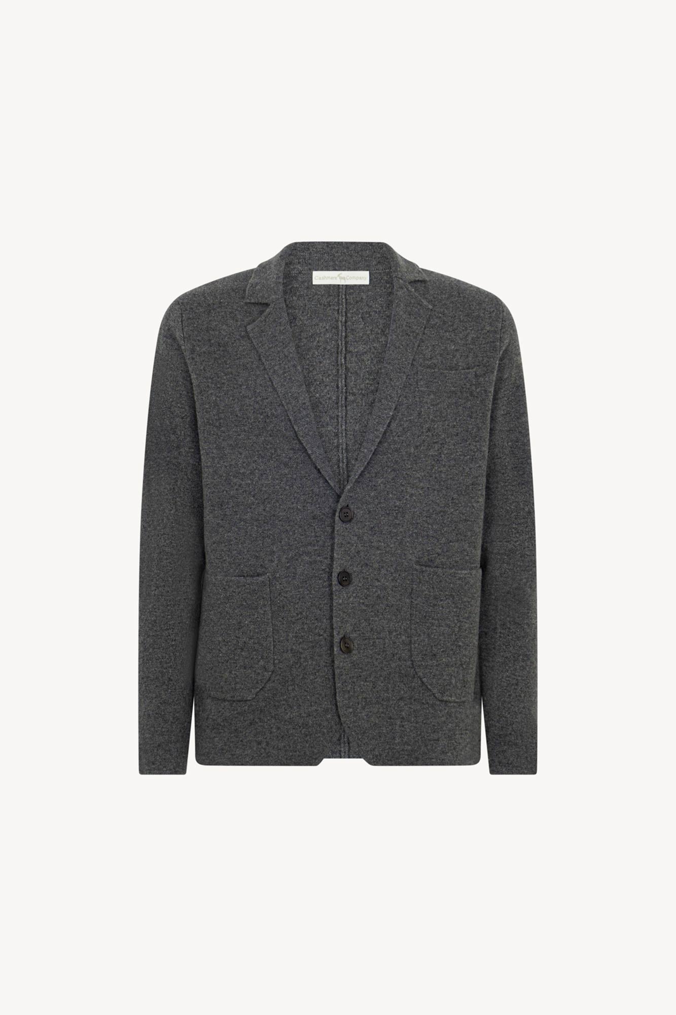 Blazer in Maglia Stoffa in Puro Cashmere Flanella