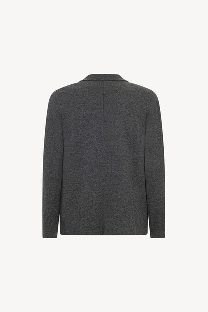 Blazer in Maglia Stoffa in Puro Cashmere Flanella