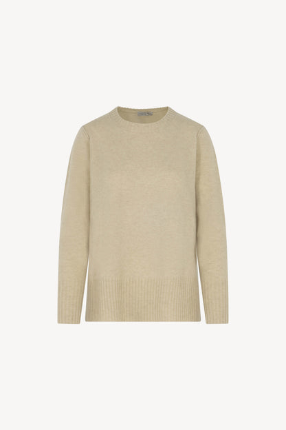 Pure Cashmere Sweater with Split