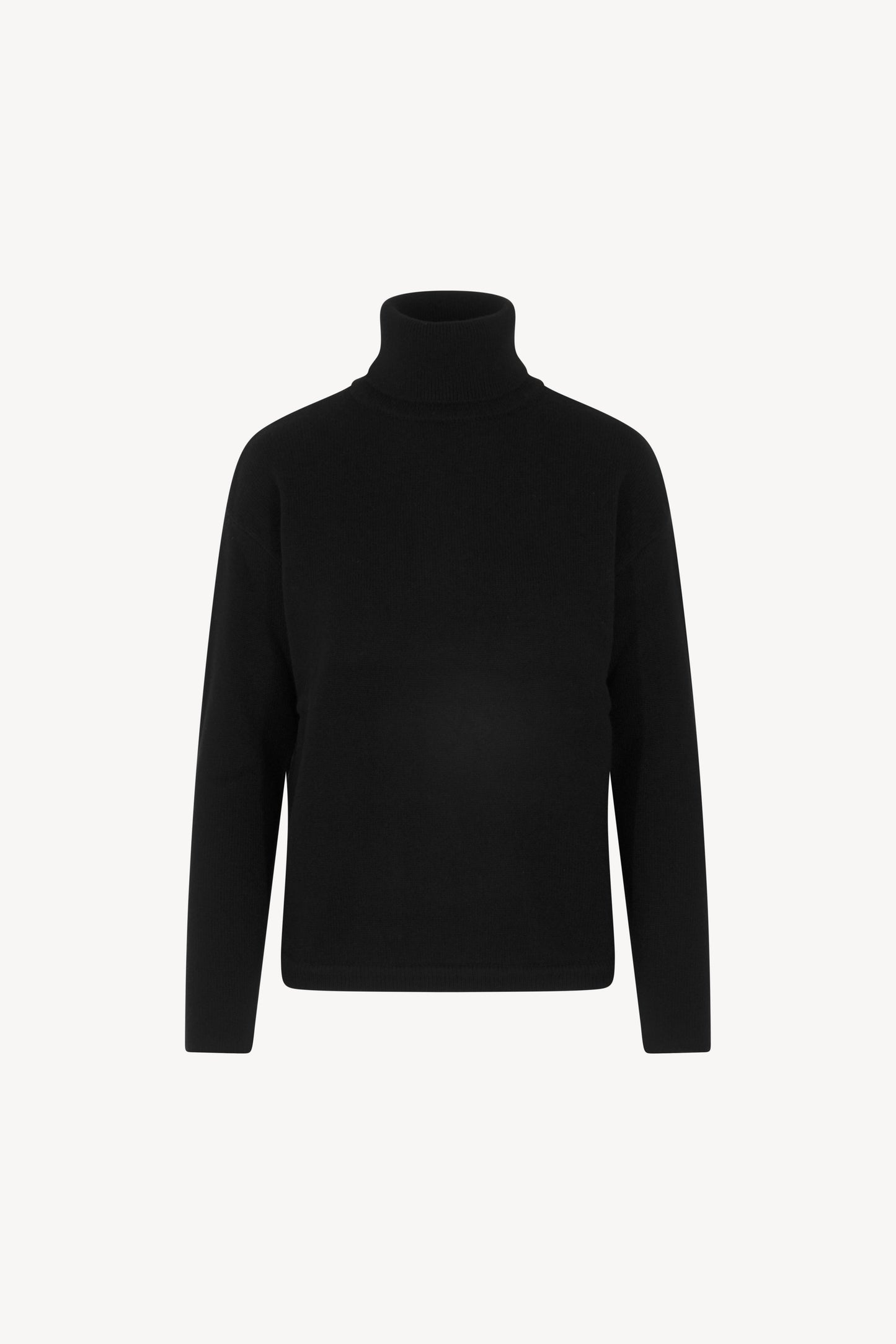 Pure Cashmere Rounded Turtleneck