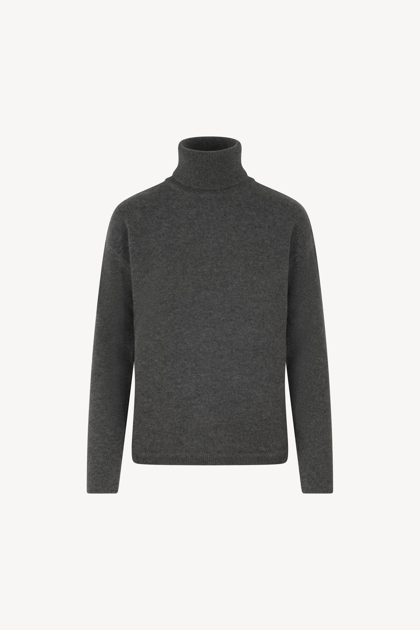 Pure Cashmere Rounded Turtleneck